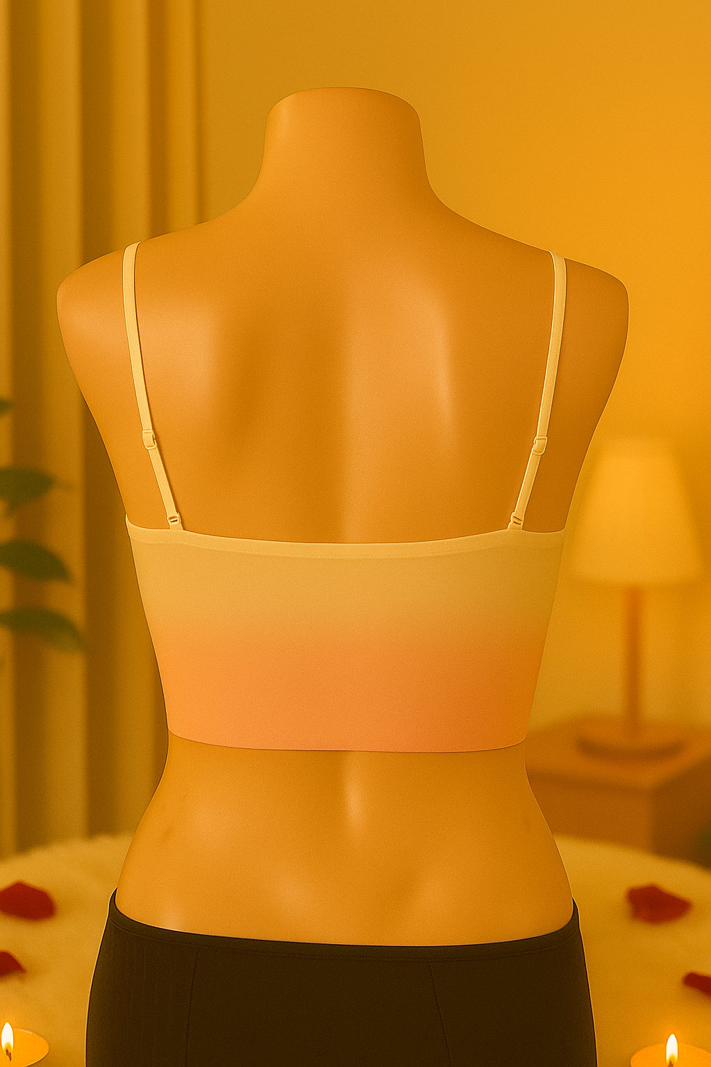 Seamless Gradient Bralette for Women – Soft Stretch Comfort Bra