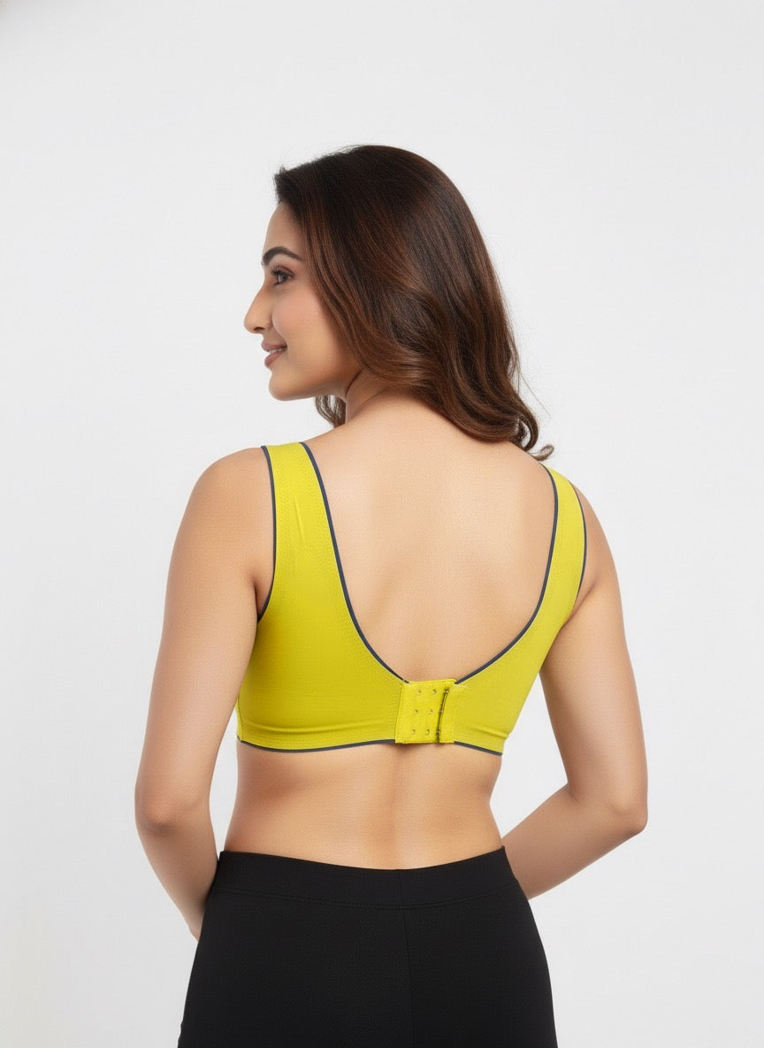 Buy 1 Get 1 Free Combo Offer Seamless Padded Bralette Combo (Mustard & Rust) – All-Day Comfort & Style Pack
