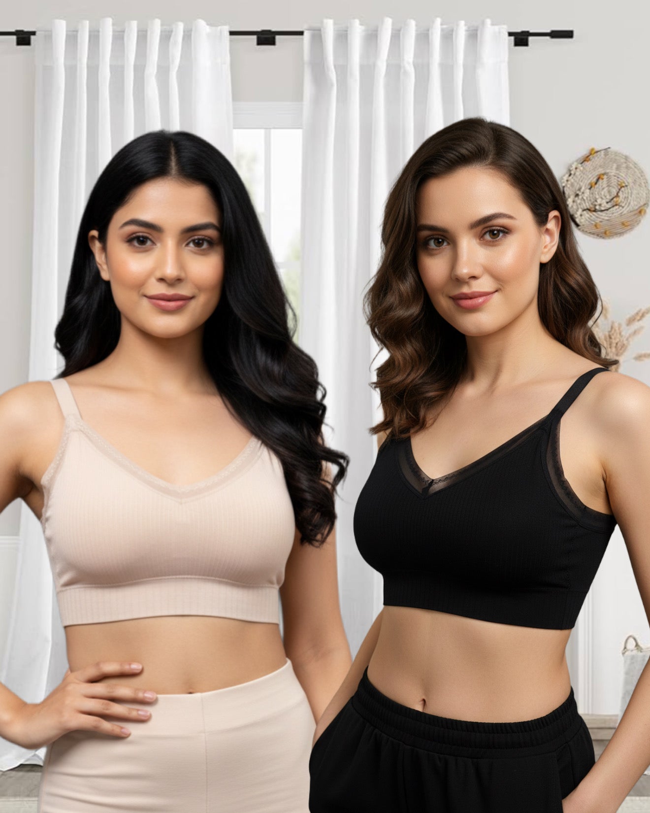 Buy 1 Get 1 Combo Offer Soft Seamless Essential Bralette