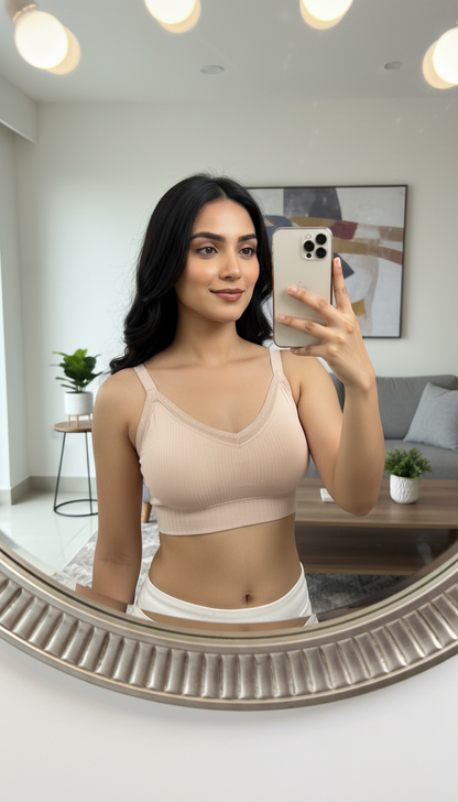 Buy 1 Get 1 Combo Offer Soft Seamless Essential Bralette