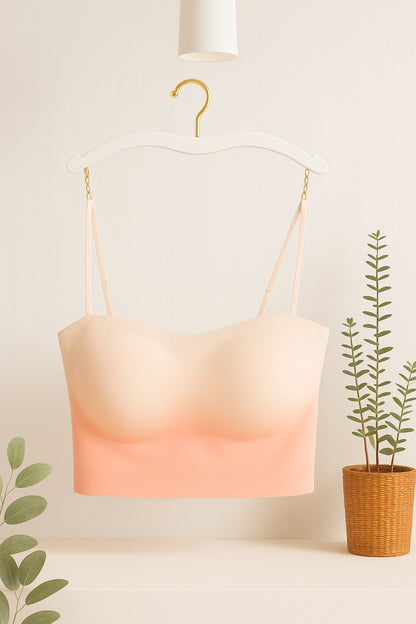 Seamless Gradient Bralette for Women – Soft Stretch Comfort Bra